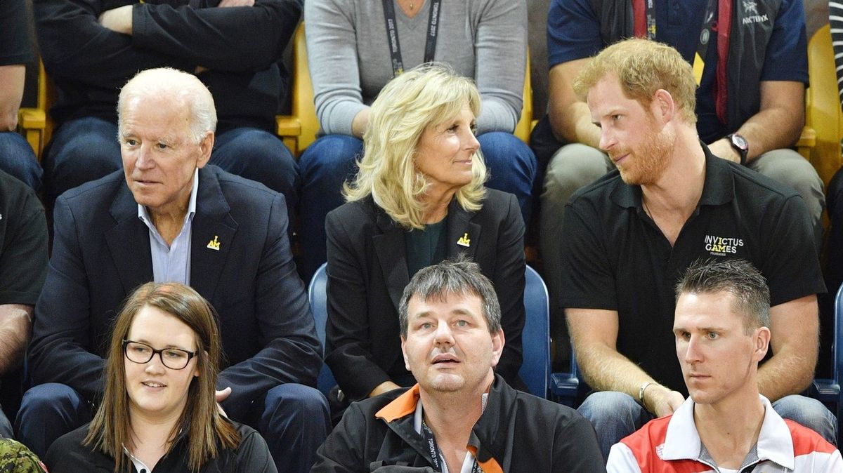 Prince Harryho pojí s paní Bidenovou úzké přátelství